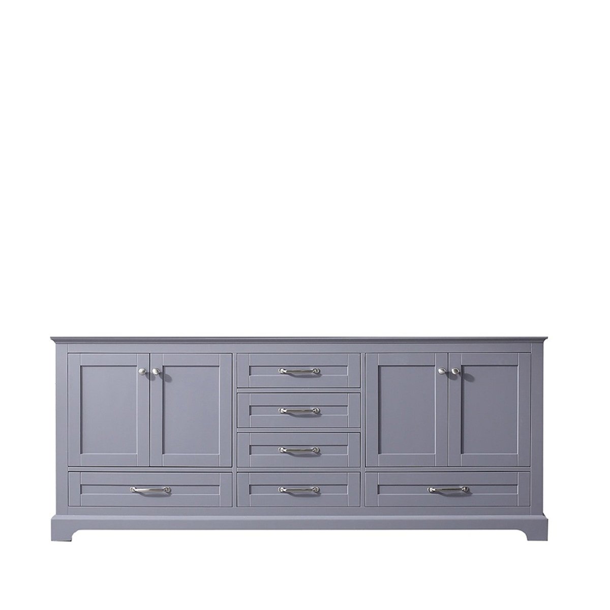 Dukes 80" Dark Grey Vanity Cabinet Only