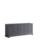 Dukes 80" Dark Grey Vanity Cabinet Only