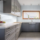 Element Ice Chevron Glossy Glass Mosaic