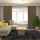 Flower Chandelier, 6-Light E12 Base, Polished Nickel Finish hardware with Snow White Glass Shades-Modern and Contemporary Chandelier - 24”D x 20“H