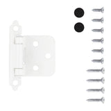 Flush Cabinet Hinges Surface Frame Self-Close (2 Hinges/Per Pack) - Hickory Hardware