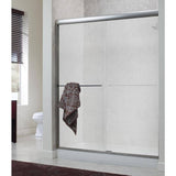 Semi-Framed Sliding Bypass Glass Shower Door - Cove