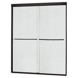 Semi-Framed Sliding Bypass Glass Shower Door - Cove