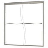 Sliding Framed Tempered Glass Tub Door - Cove Design for Modern Bathrooms