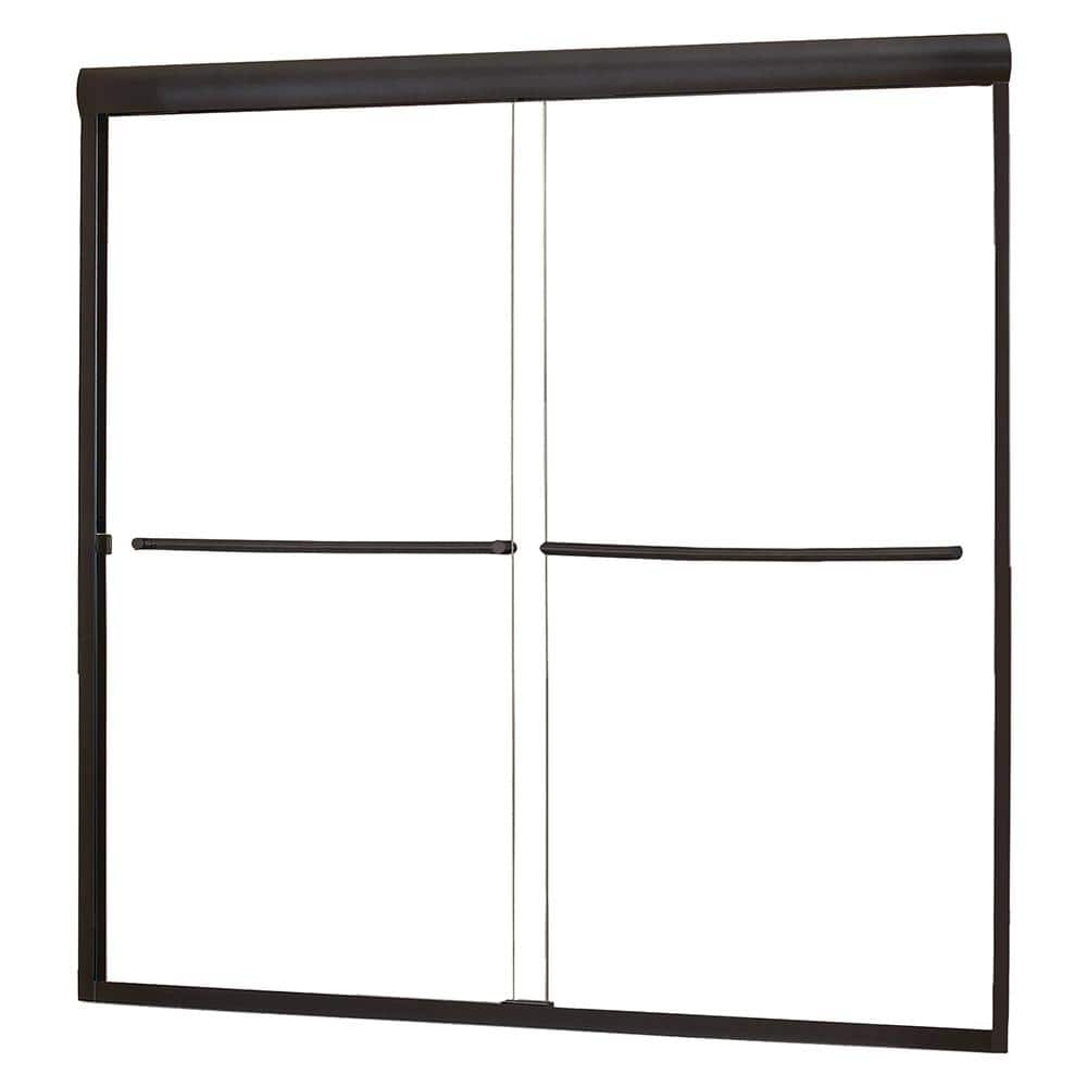 Sliding Framed Tempered Glass Tub Door - Cove Design for Modern Bathrooms