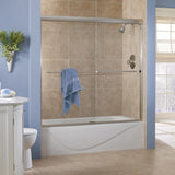 Sliding Framed Tempered Glass Tub Door - Cove Design for Modern Bathrooms