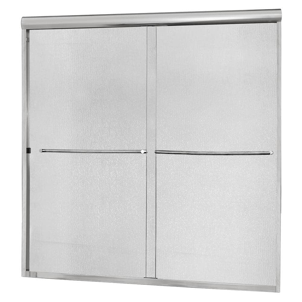 Sliding Framed Tempered Glass Tub Door - Cove Design for Modern Bathrooms