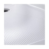 Foremost White Single Curb Shower Base With Center Drain