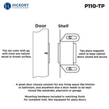 Gate Catch 1-5/8 Inch Center to Center - Hickory Hardware