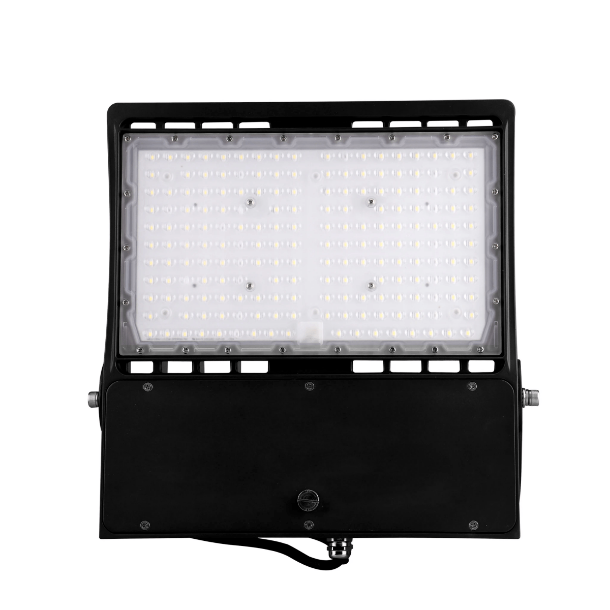 Gen14B 100W/120W/150W Watt Changeable LED  Flood Light Outdoor 5700K Daylight White, 21,000LM Black, Dimmable, UL, DLC Premium, IP65 Waterproof LED Security Area Lights for Yard, Parking Lot, Playground & Stadium Lights