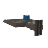 Gen14B LED Pole Light with Dusk to Dawn Photocell, 150W/120W/100W Wattage Adjustable, 3000K, 128 LM/W, Universal Mount, Bronze, AC120-277V, IP65 Waterproof, LED Parking Lot Lights - Outdoor Commercial Area Street Lighting