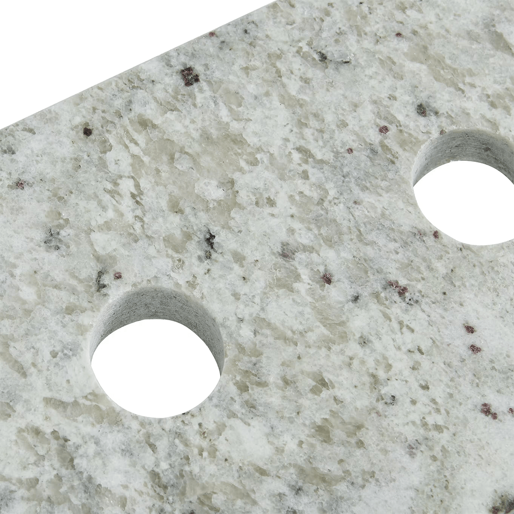 Glacier White Granite Rectangular  Bathroom Vanity Sink Top