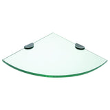 Glass Corner Shower - Oval 10 In. X 10 In.