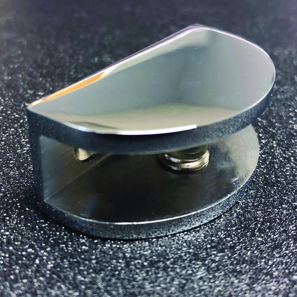 Glass Corner Shower - Oval 10 In. X 10 In.