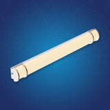 Half Cylinder Bathroom Light Fixtures, CCT Changeable, Dimmable , Brushed Nickel Finish, Bathroom Vanity Lighting