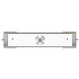 Half Cylinder Bathroom Light Fixtures, CCT Changeable, Dimmable , Brushed Nickel Finish, Bathroom Vanity Lighting