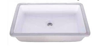 Hatch Sink -  White 21 x 15 Rectangle Undermount Sink