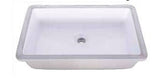 Hatch Sink -  White 21 x 15 Rectangle Undermount Sink