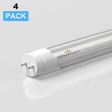 Hybrid T8 4ft LED Tube/Bulb - 22w/20w/18w/15w/ 12w/10w Wattage Adjustable, 130lm/w, 3000k/3500k/4000k/5000k/ 6000k/6500k CCT Changeable, Frosted, Base G13, Single End/Double End Power - Ballast Compatible or Bypass