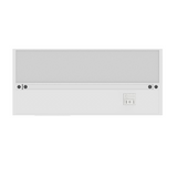 Under Cabinet LED Lighting, Dimmable, CRI90, White Finished, Direct Plug-in, Linkable, Color Changeable (3000K/4000K/5000K) Under Counter Lights for Kitchen, Desk, Workspace