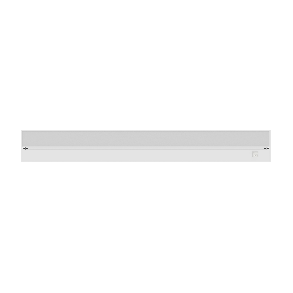 Under Cabinet LED Lighting, Dimmable, CRI90, White Finished, Direct Plug-in, Linkable, Color Changeable (3000K/4000K/5000K) Under Counter Lights for Kitchen, Desk, Workspace