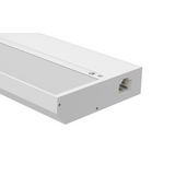 Under Cabinet LED Lighting, Dimmable, CRI90, White Finished, Direct Plug-in, Linkable, Color Changeable (3000K/4000K/5000K) Under Counter Lights for Kitchen, Desk, Workspace