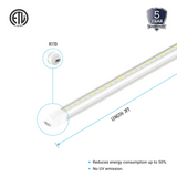 T8 LED Sign Tubes with R17 Base, Work without Ballast, 360 Degree Advertisement Lighting, LED Outdoor Tubes For Double Sided Signs