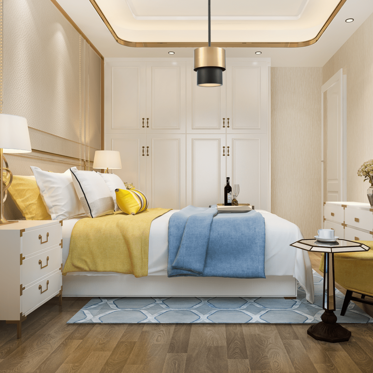 Industrial Pendant Light Brass and Matte Black Hardware with White Alabaster Diffuser, E12 Base - 8“D x 9”H