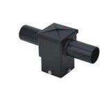 Internal tenon adaptor for 4 inch square poles. 2 ARM at 180 degrees