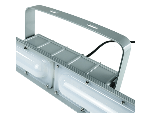 LED 4ft Explosion proof Luminaires H Series, 40W 5000K, 5600 Lumens, CRI >70