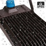LED Flood Light With Photocell, 450W 5700K, AC100-277V, Stadium Lights, With 20KV Surge Protector, IP65 Waterproof Outside Floodlight Exterior Security Light for Yard, Street, Parking Lot