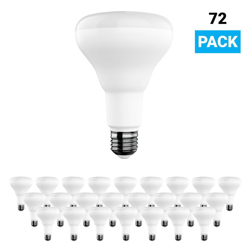 LED Light Bulbs BR30 9 Watt 3000K 650 Lumens 120V Dimmable E26 Base Damp Location LED Indoor Recessed Flood Light