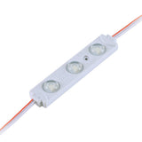 LED Module Lights, 3LEDs/Mod, DC12V, 0.72W, Blue, Waterproof Decorative Light for Letter Sign Advertising Signs with Tape Adhesive Backside (40-Pack)