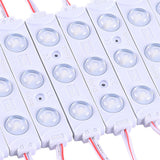 LED Module Lights, 3LEDs/Mod, DC12V, 0.72W, Blue, Waterproof Decorative Light for Letter Sign Advertising Signs with Tape Adhesive Backside (40-Pack)