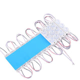 LED Module Lights, Pure White, 3 LEDs/Mod, DC12V, 2.5W, LED Waterproof Decorative Light for Letter Sign Advertising Signs with Tape Adhesive Backside (45-Pack)