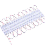 LED Module Lights, Pure White, 3LEDs/Mod, DC12V, 1W, LED Waterproof Decorative Light for Letter Sign Advertising Signs with Tape Adhesive Backside