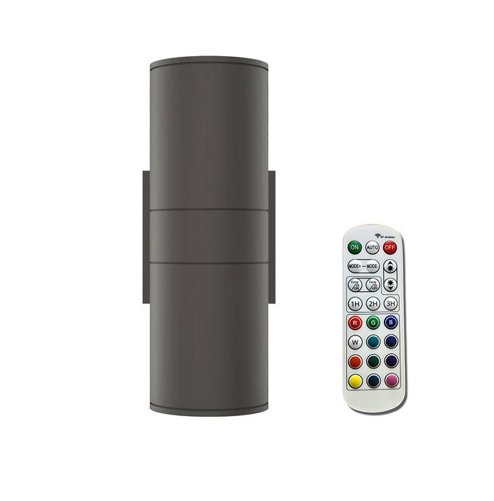 LED up down light, Round type, 36WX2, Double side, AC100-277V, ETL, RGBW, 30 Degree.