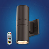 LED up down light, Round type, 36WX2, Double side, AC100-277V, ETL, RGBW, 30 Degree.