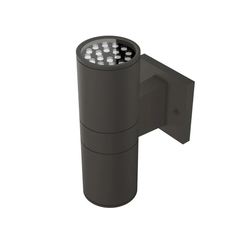LED up down light, Round type, 36WX2, Double side, AC100-277V, ETL, RGBW, 30 Degree.