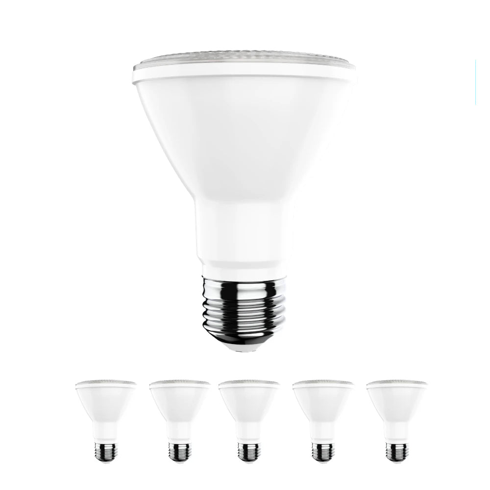 LED PAR20 Light Bulb 8 Watt 525 Lumens - 5000K - High CRI 90+E26 Base