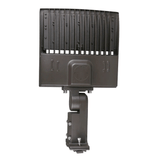LED Pole Light, 150W/120W/100W Wattage Adjustable, 5700K, 133 LM/W, Universal Mount (Adjustable Slip Fitter + Wall Mount), Bronze, AC120-277V, Waterproof IP65, Parking Lot Lights, Outdoor Area Street Security Lighting Fixture, Gen14B