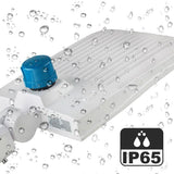 LED Pole Light with Dusk to Dawn Photocell, 300W/240W/200W Wattage Adjustable, 5700K, 133 LM/W, Universal Mount (Adjustable Slip Fitter + Wall Mount), White, IP65 Waterproof, AC120-277V, LED Parking Lot Lights - Outdoor Commercial Area Street Lighting