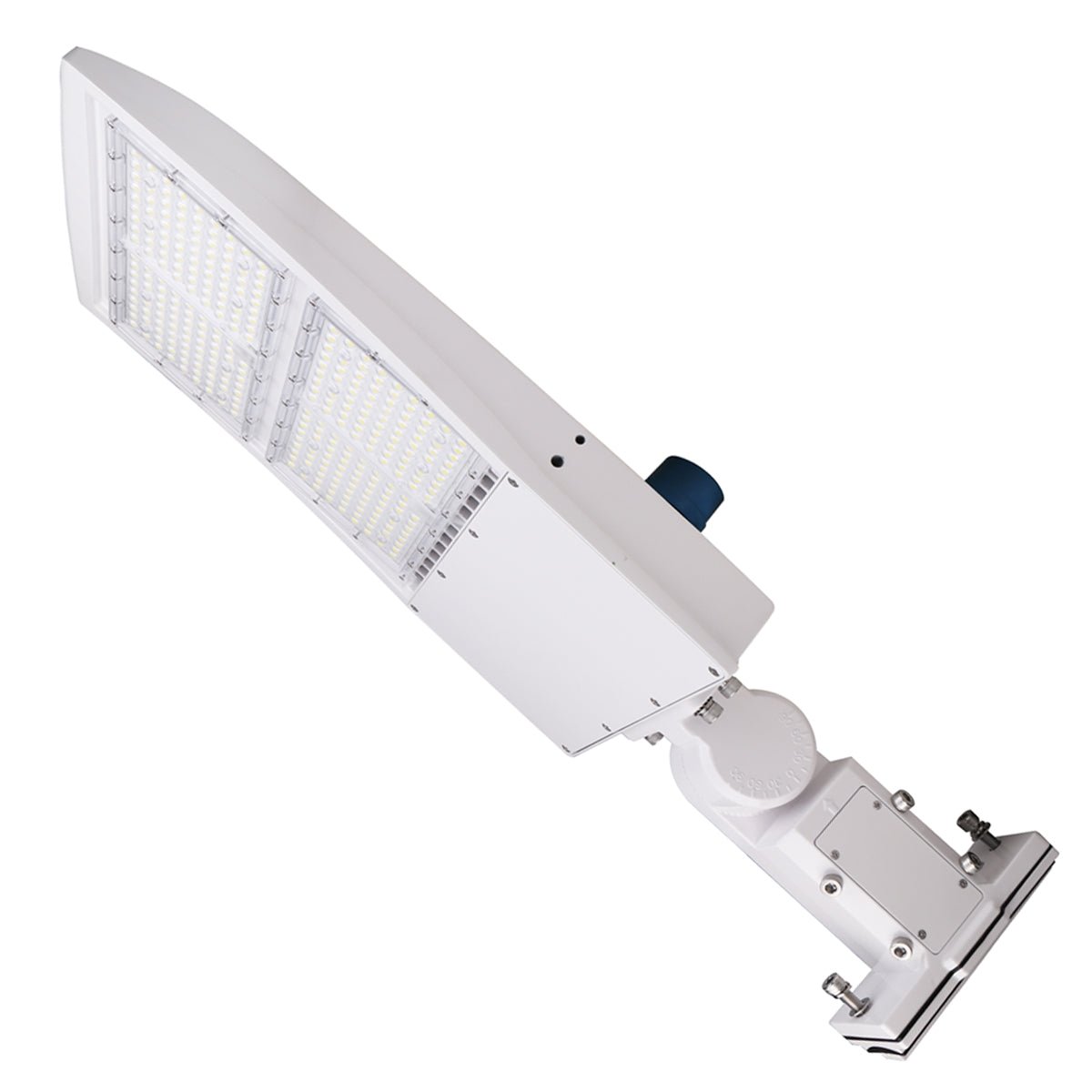 LED Pole Light with Dusk to Dawn Photocell, 300W/240W/200W Wattage Adjustable, 5700K, 133 LM/W, Universal Mount (Adjustable Slip Fitter + Wall Mount), White, IP65 Waterproof, AC120-277V, LED Parking Lot Lights - Outdoor Commercial Area Street Lighting