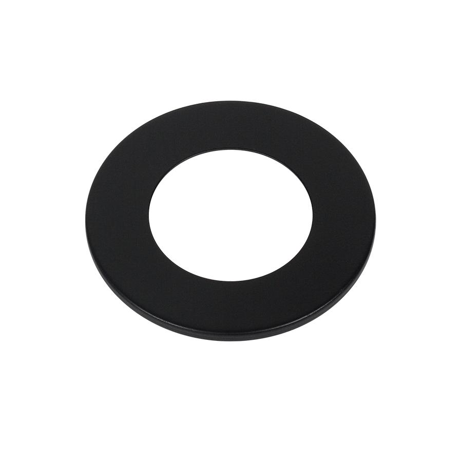LED Puck 3-Pack Light, Black Trim Only For Magnetic Puck Lights - Cabinet Lights