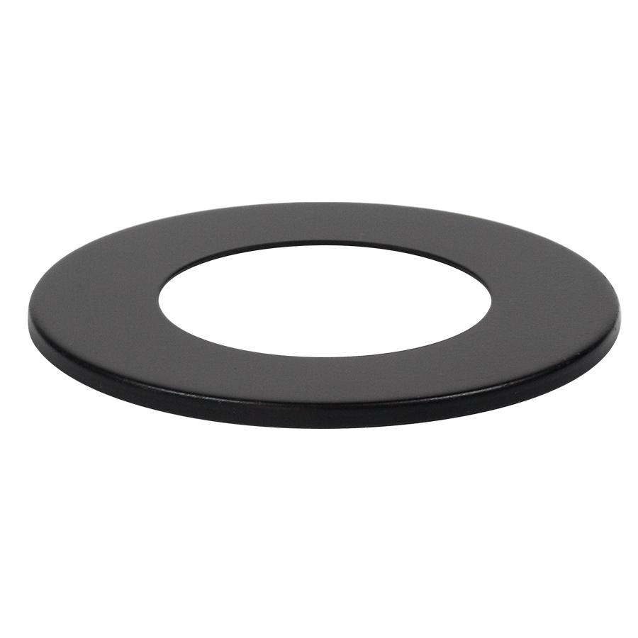 LED Puck 3-Pack Light, Black Trim Only For Magnetic Puck Lights - Cabinet Lights