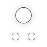 LED Puck Lights, 3-Piece Kit Direct Plug-In, Dimmable, 3x3 Watts, 3x140 LM, White, Linkable LED Under Counter Lights for Kitchen, Desk