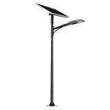 LED Solar Street Light Set 40W w/ 90W Solar Panel, 6000K 5,200LM, 120V - 277V, IP67, 44AH Battery Capacity, Solar Power LED Street Lighting