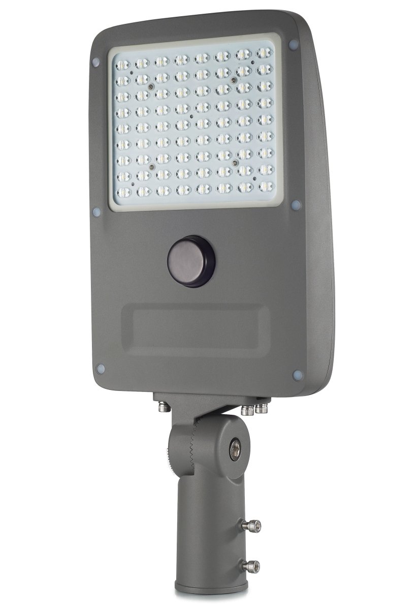 LED Solar Street Light Set 60W w/ 120W Solar Panel 6000K, 7,200LM, 120V - 277V, IP65, 57.2AH Battery Capacity, Solar Power LED Street Lighting