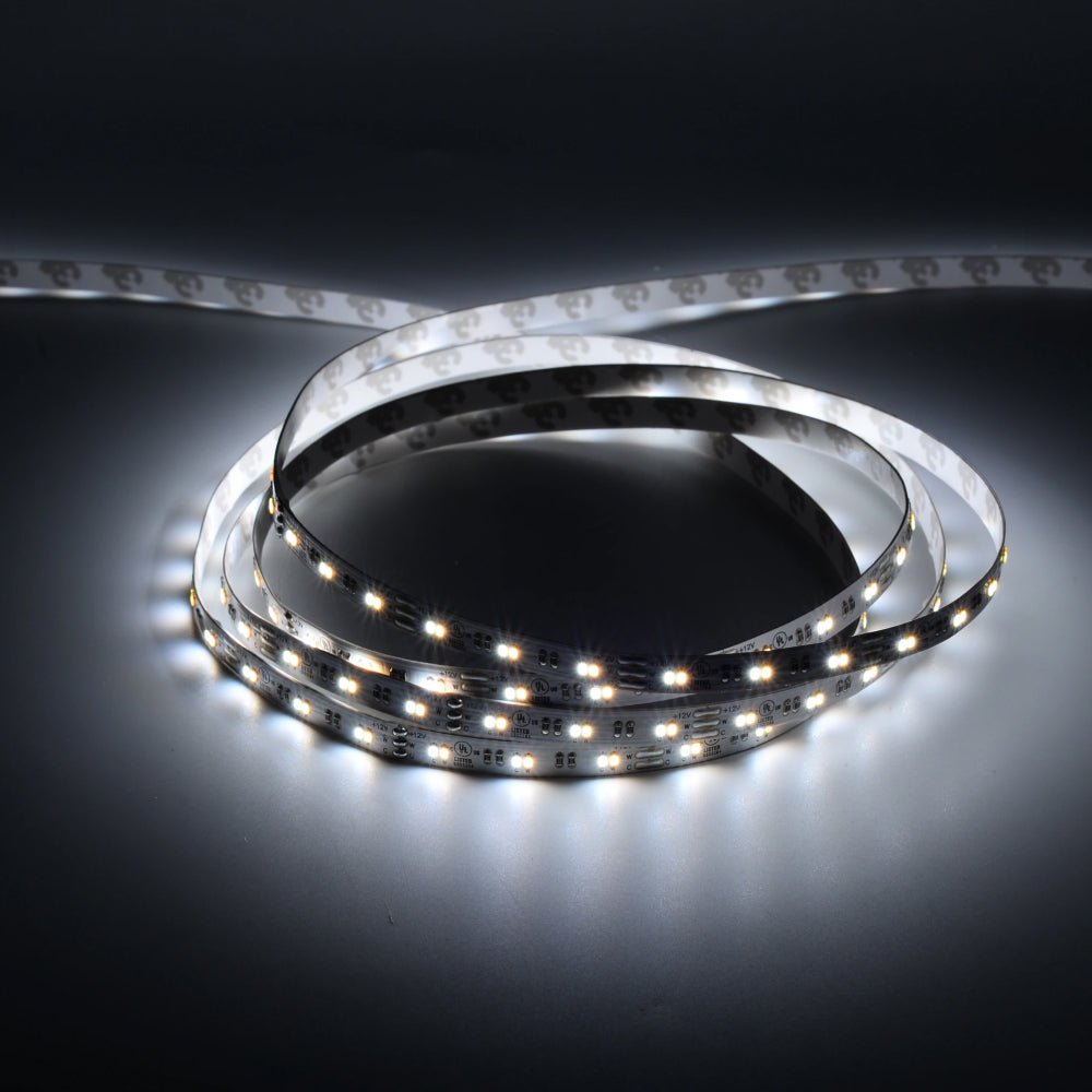 LED Strip Lights, IP20, 16.4ft, Dimmable, 12V, SMD 2216, 120 leds/Meter, 378 Lumens/ft, UL, RoHS Listed, LED Lights for Bedroom, Kitchen, Home Decoration