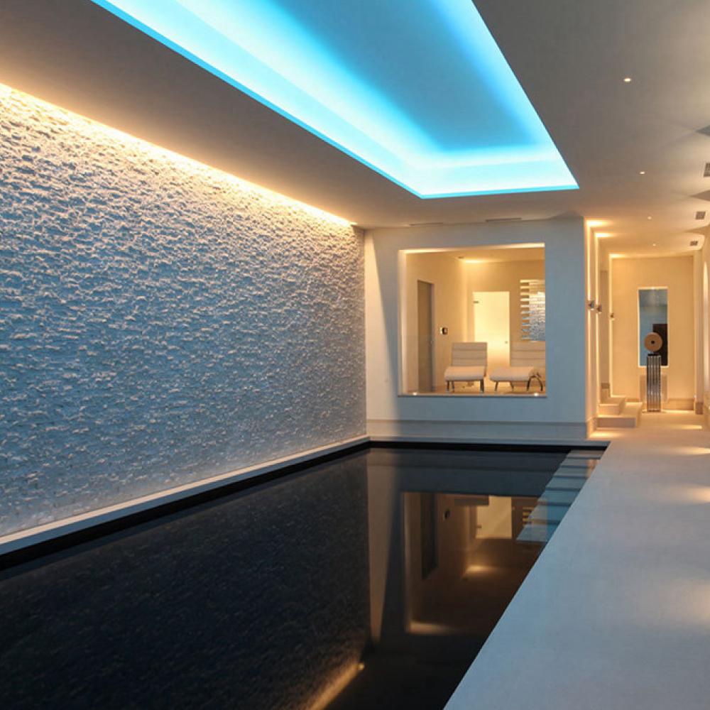 LED Strip Lights, IP20, 16.4ft, Dimmable, 12V, SMD 2835, 120 leds/Meter, UL, RoHS Listed, LED Lights for Bedroom, Kitchen, Home Decoration